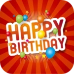 happy birthday cards android application logo